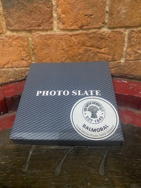 Balmoral Shire Horse Slate Coaster - Image 2