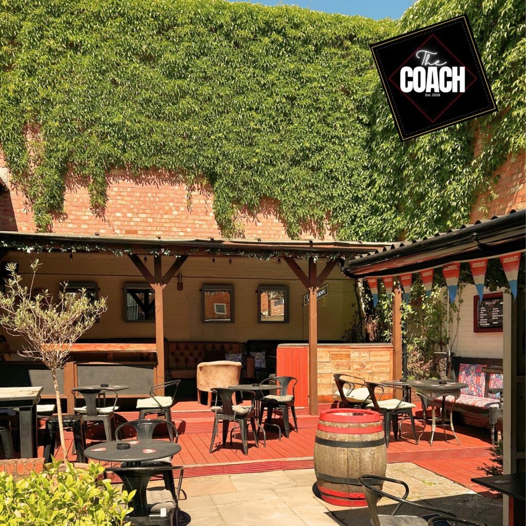 COACH AND HORSES BEER GARDEN