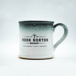 Wenlock Pottery Ceramic Hook Norton Brewery Half-Pint Tankard