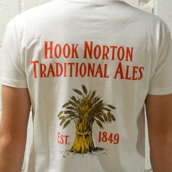 Hook Norton Traditional Ales White T-Shirt - Back