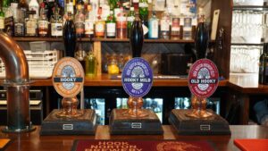Hooky Cask Ales available at The Castle Pub - Oxford