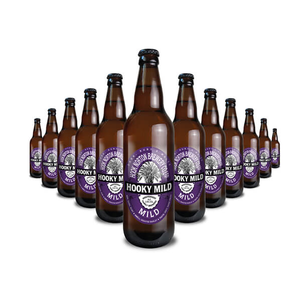 Hooky Mild 500ml Beer Bottle - Hook Norton Brewery