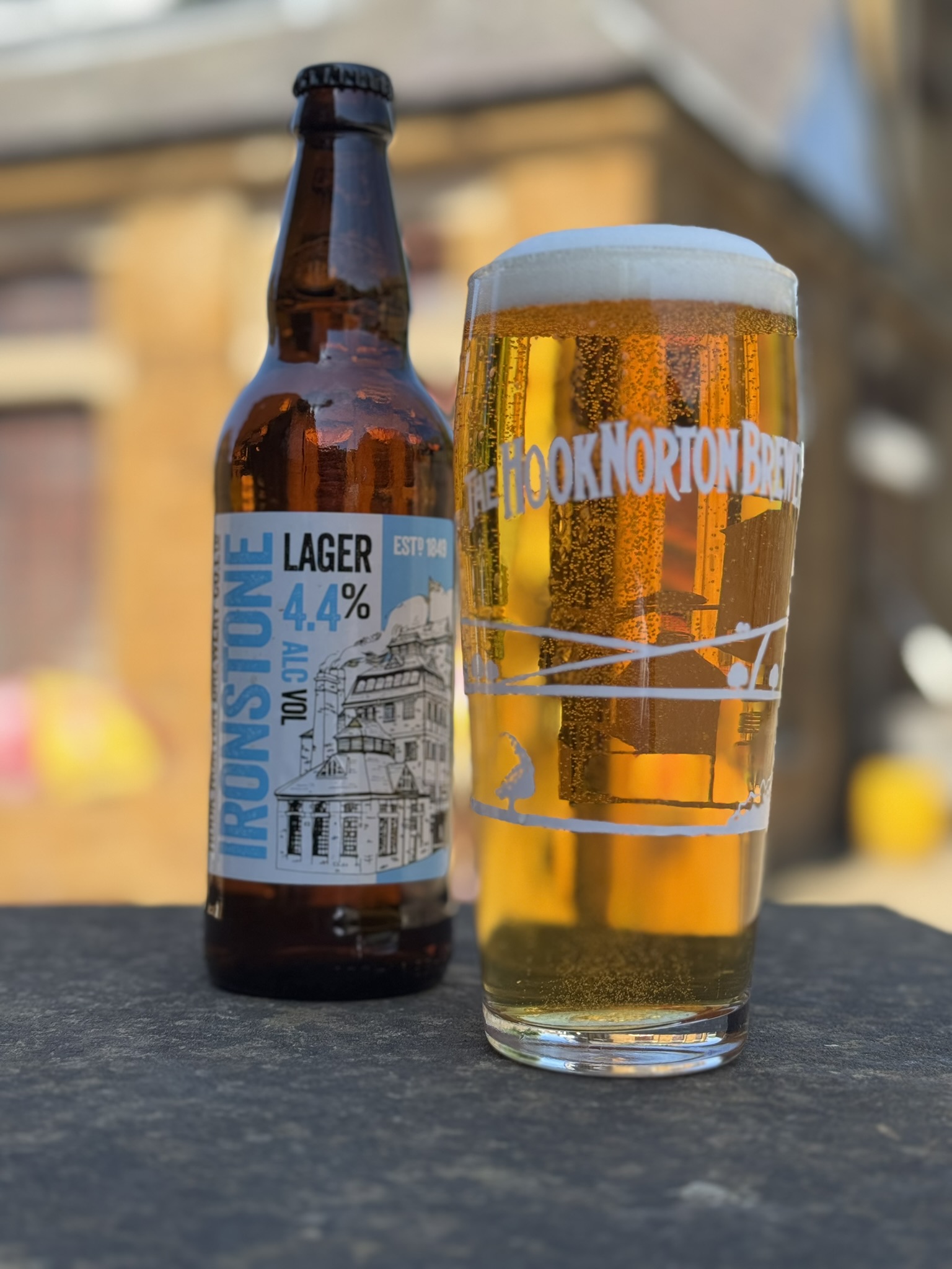 Ironstone Lager Bottle