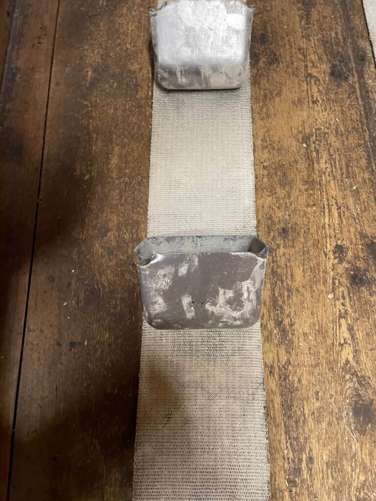 Jacobs ladder belt close up