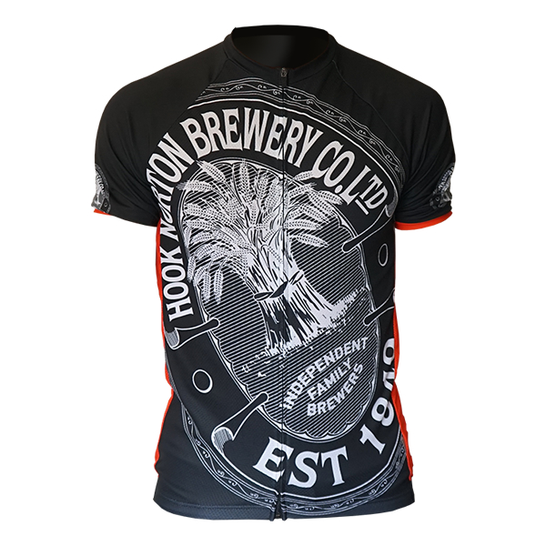 Kalas Hook Norton Brewery Short Sleeve Black Cycling Jersey