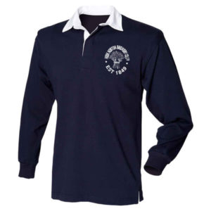 Navy Hook Norton Brewery Rugby Shirt