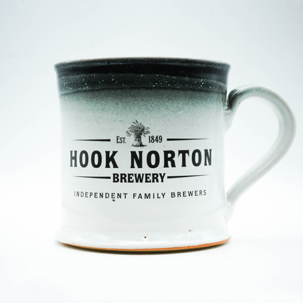 Wenlock Pottery Ceramic Hook Norton Brewery Pint Tankard