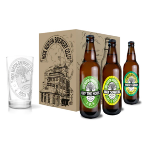 Golden Three Bottle Beer & Pint Glass Pack
