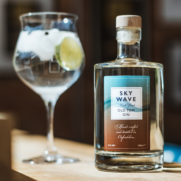 Sky Wave Old Tom Gin at Hook Norton Brewery