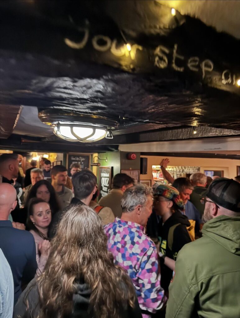 THE EAGLE TAVERN BAR AREA