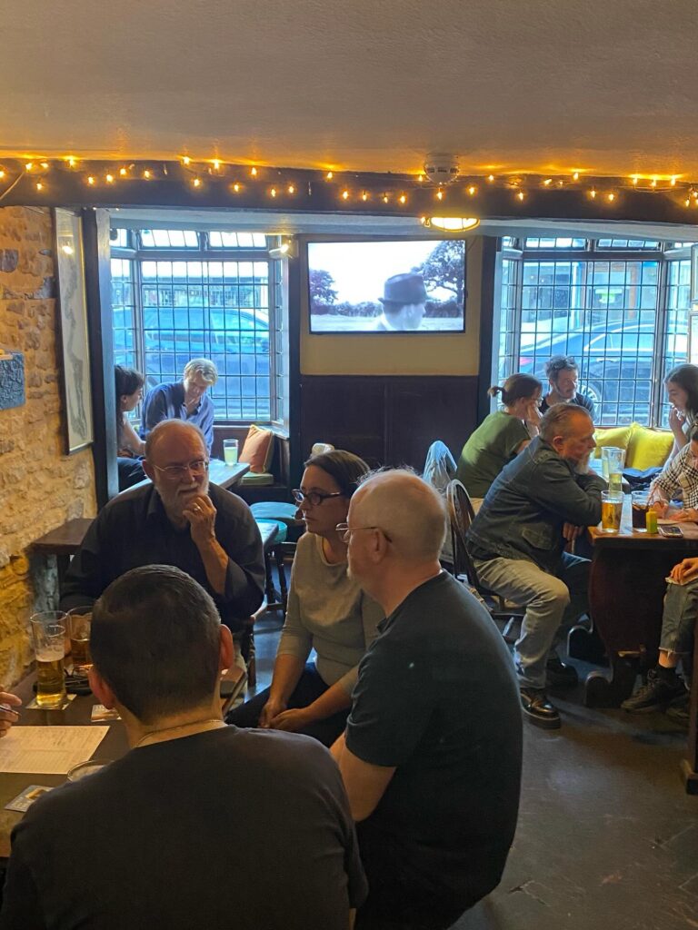 THE EAGLE TAVERN BAR EATING AREA