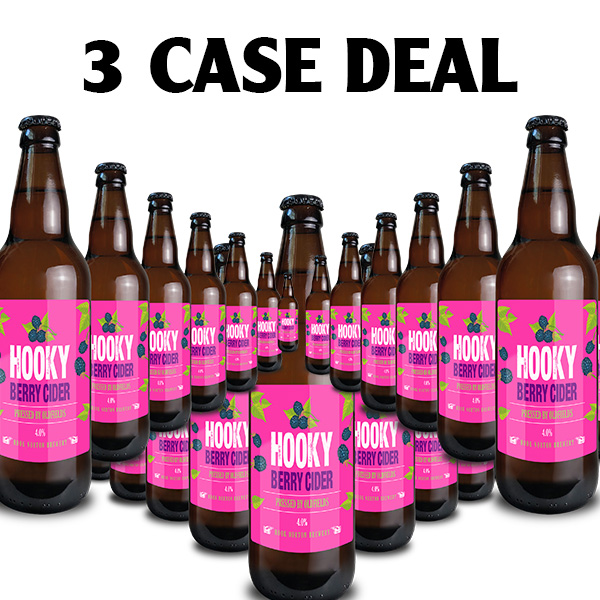 THREE CASE OFFER: Hooky Berry Cider