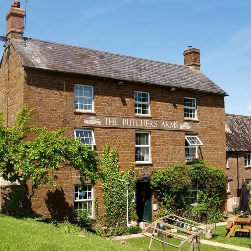 butcher arms outside