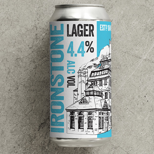 Ironstone Lager Can