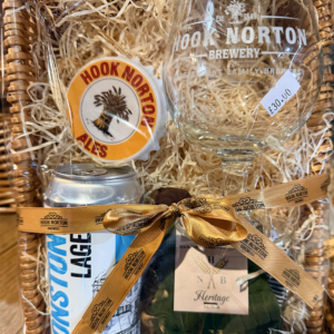 Beer, Bottle Opener, Glass & Green Socks Hamper