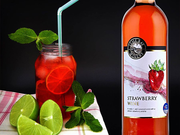 Strawberry Wine - Lyme Bay